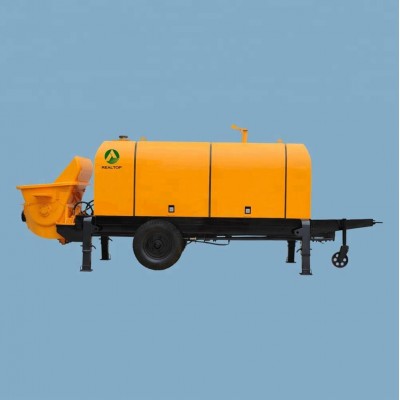 HBT100 Stationary Concrete Pump with Diesel Engine